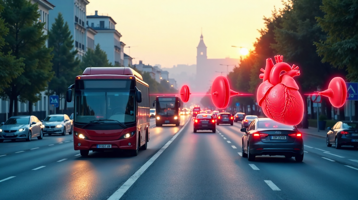 Verkehrslärm und Gesundheit: Herz, Kreislauf, Folgen der Lärmbelastung